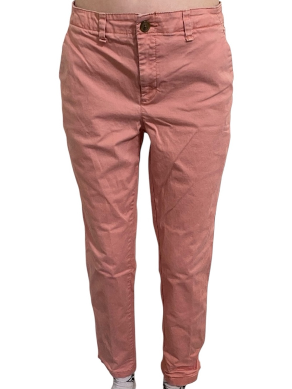 Size 4 GAP Straight-Leg Chinos in Dusty Pink country club preppy everyday wear
